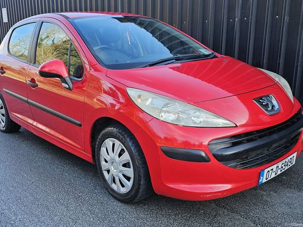 Peugeot 207 Hatchback, Petrol, 2007, Red