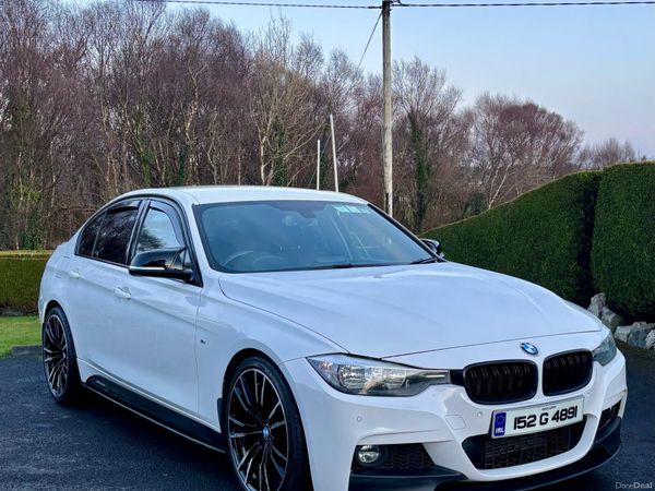 BMW 3-Series Saloon, Diesel, 2015, White