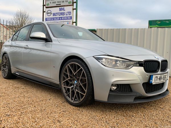 BMW 3-Series Saloon, Petrol Plug-in Hybrid, 2017, Silver