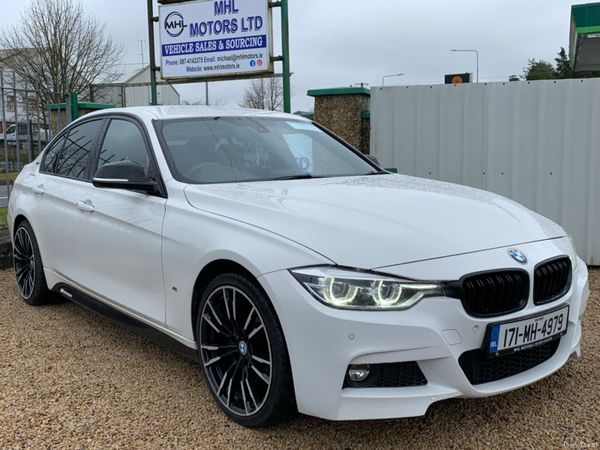 BMW 3-Series Saloon, Petrol Plug-in Hybrid, 2017, White