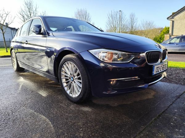 BMW 3-Series Saloon, Diesel, 2013, Blue