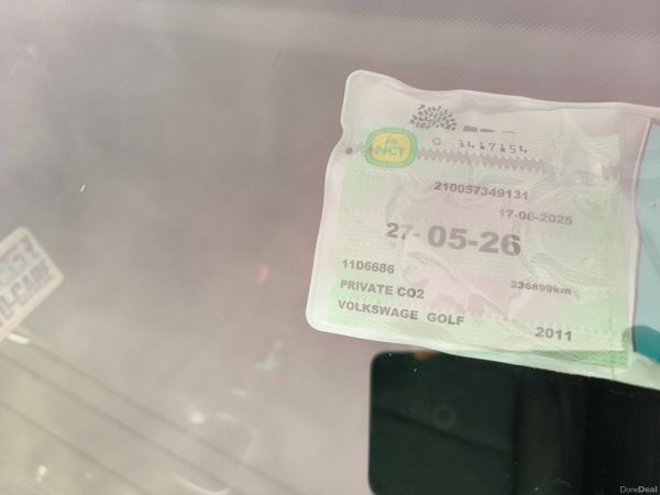 Volkswagen Golf Hatchback, Diesel, 2011, Blue