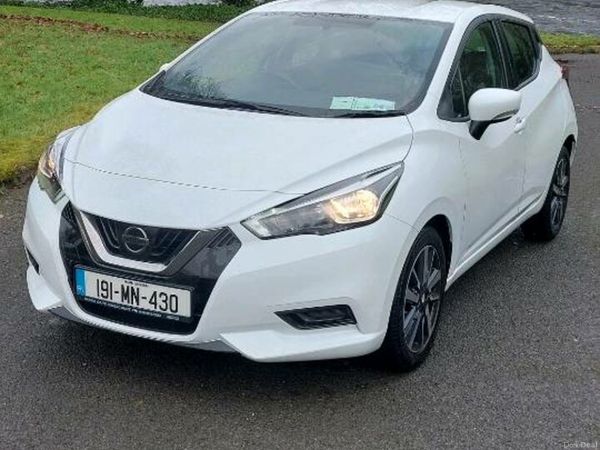 Nissan Micra Hatchback, Petrol, 2019, White