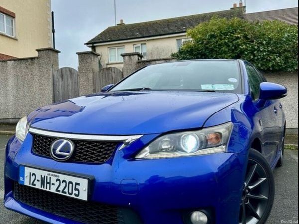 Lexus CT Hatchback, Petrol Hybrid, 2012, Blue