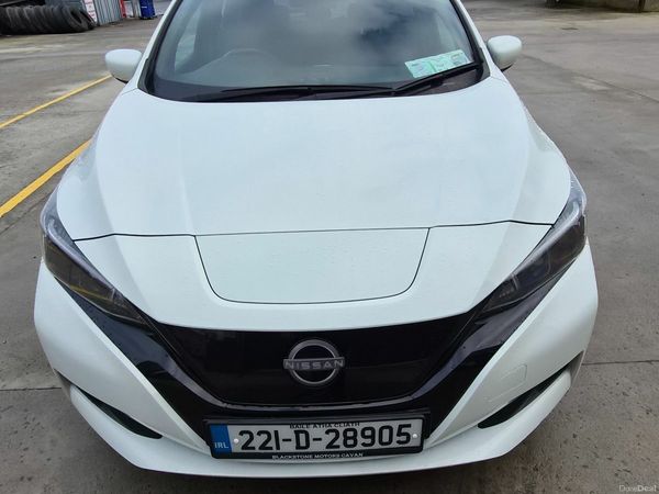 Nissan Leaf Hatchback, Electric, 2022, White
