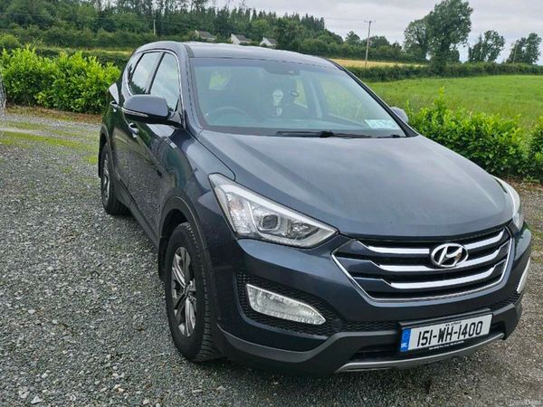 Hyundai Santa Fe SUV, Diesel, 2015, Blue