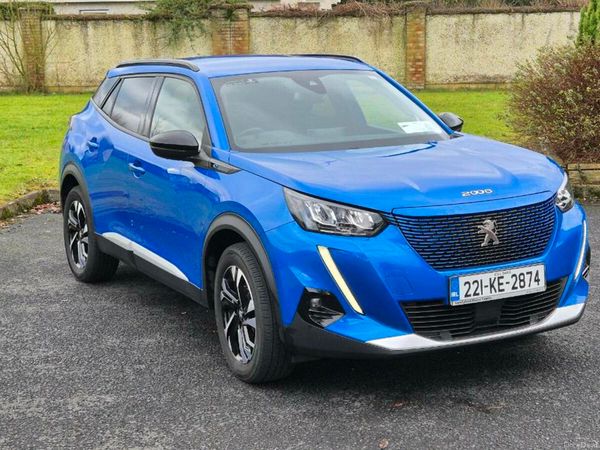 Peugeot 2008 MPV, Electric, 2022, Blue