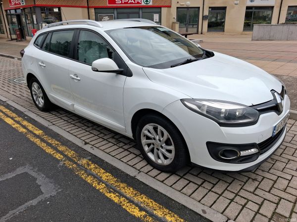 Renault Megane Estate, Diesel, 2014, White