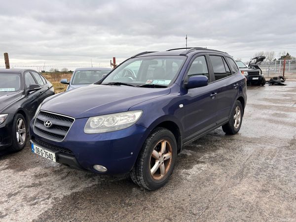 Hyundai Santa Fe SUV, Diesel, 2008, Blue
