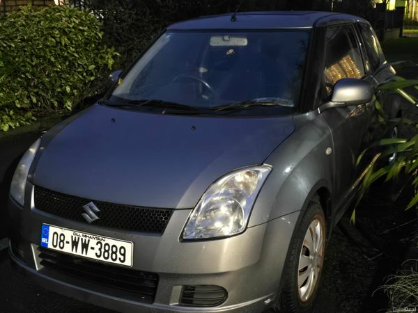 Suzuki Swift Hatchback, Petrol, 2008, Grey