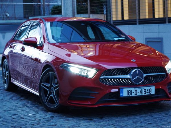Mercedes-Benz A-Class Hatchback, Diesel, 2018, Red