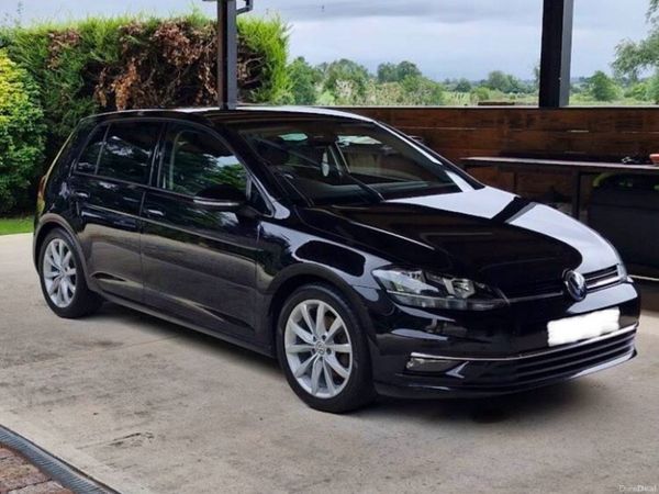 Volkswagen Golf Hatchback, Diesel, 2018, Black