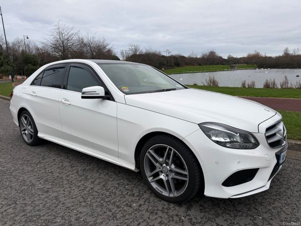 Mercedes-Benz E-Class Saloon, Diesel, 2014, White