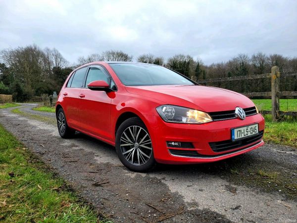 Volkswagen Golf Estate, Diesel, 2017, Red