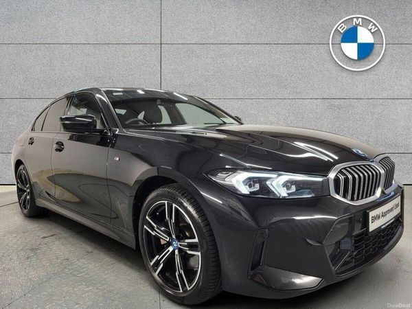 BMW 3-Series Saloon, Petrol Plug-in Hybrid, 2024, Black