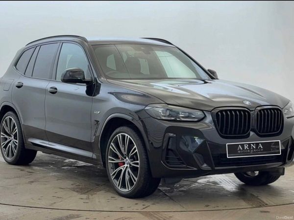 BMW X3 SUV, Petrol Plug-in Hybrid, 2022, Black