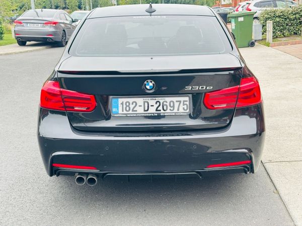 BMW 3-Series Saloon, Petrol Plug-in Hybrid, 2018, Black