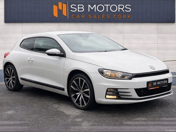 Volkswagen Scirocco Coupe, Diesel, 2015, White