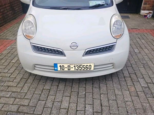 Nissan March Hatchback, Petrol, 2010, White