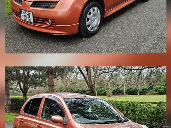 Nissan Micra Hatchback, Petrol, 2002, Orange
