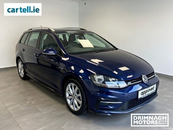Volkswagen Golf Estate, Petrol, 2017, Blue