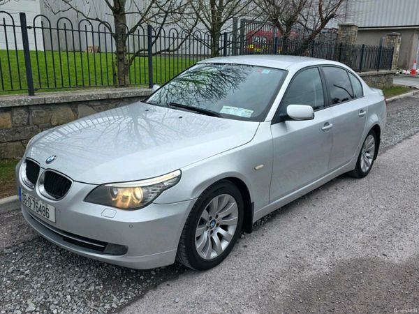 BMW 5-Series Saloon, Diesel, 2008, Silver