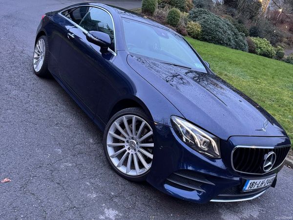 Mercedes-Benz E-Class Coupe, Diesel, 2018, Blue