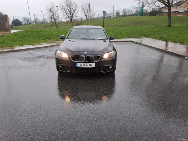 BMW 5-Series Saloon, Diesel, 2012, Black