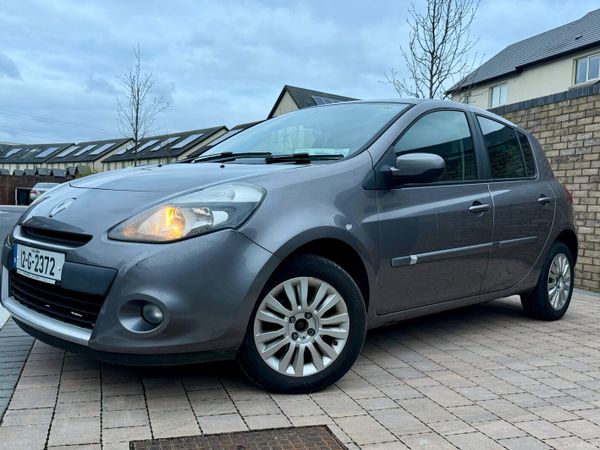 Renault Clio Hatchback, Ethanol Petrol, 2012, Grey