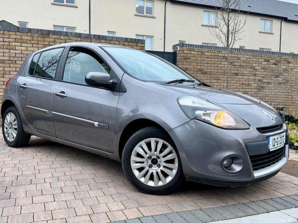 Renault Clio Hatchback, Ethanol Petrol, 2012, Grey