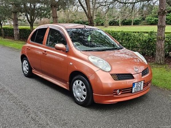Nissan Micra Hatchback, Petrol, 2002, Orange