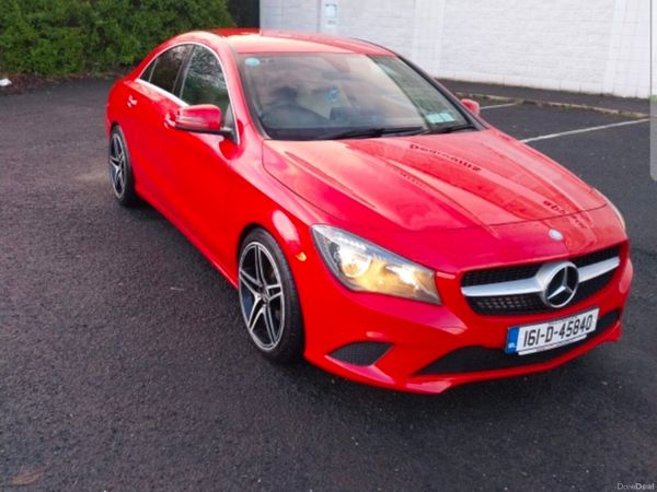 Mercedes-Benz CLA Saloon, Diesel, 2016, Red