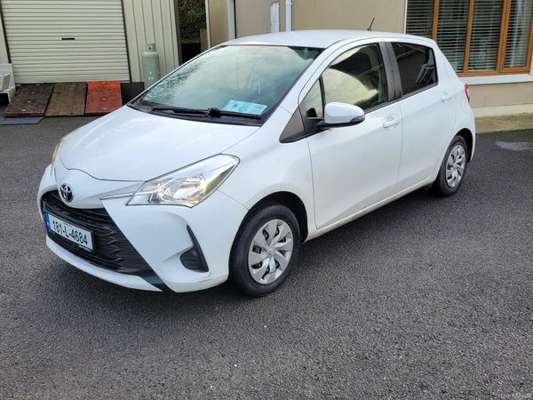 Toyota Vitz Hatchback, Petrol, 2018, White
