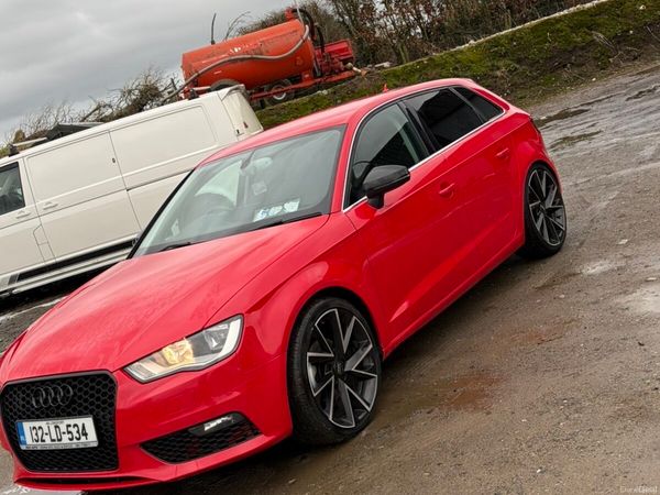 Audi A3 Hatchback, Diesel, 2013, Red