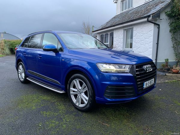 Audi Q7 SUV, Diesel, 2018, Blue