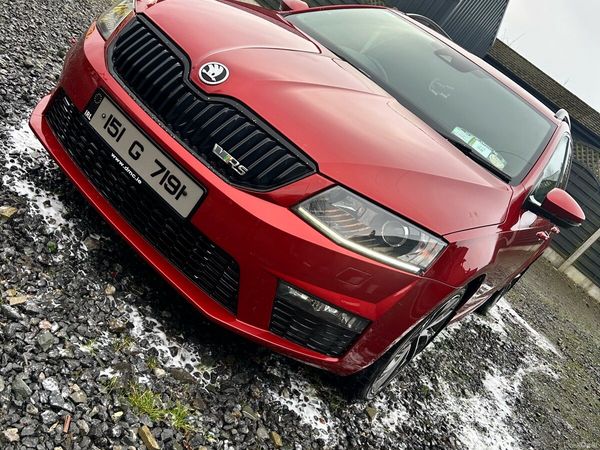Skoda Octavia Estate, Diesel, 2015, Red