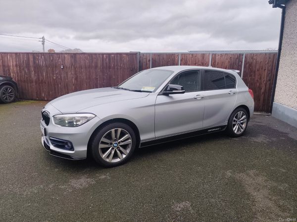 BMW 1-Series Hatchback, Diesel, 2016, Silver