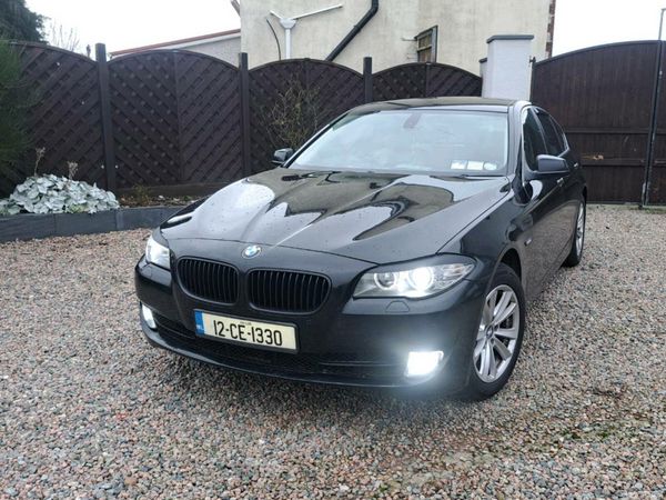 BMW 5-Series Saloon, Diesel, 2012, Black