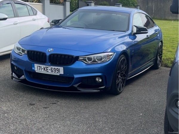 BMW 4-Series Coupe, Diesel, 2017, Blue