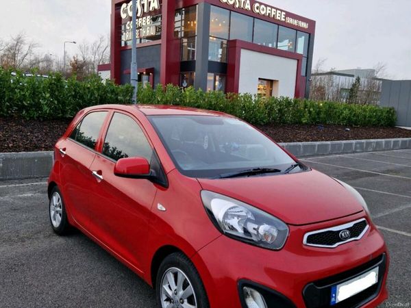 Kia Picanto Hatchback, Petrol, 2014, Red