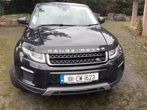 Land Rover Range Rover Evoque SUV, Diesel, 2018, Black