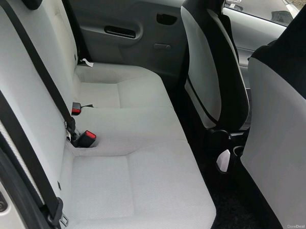 Toyota Aqua Hatchback, Petrol Hybrid, 2012, Silver