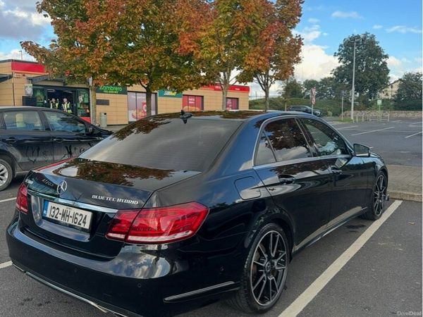 Mercedes-Benz E-Class Saloon, Diesel Hybrid, 2013, Black