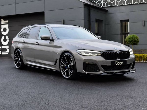 BMW 5-Series Estate, Electric, 2021, Grey