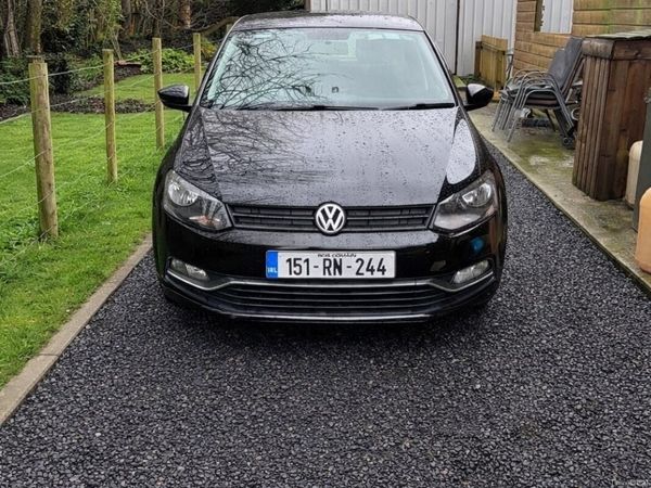 Volkswagen Polo Hatchback, Diesel, 2015, Black