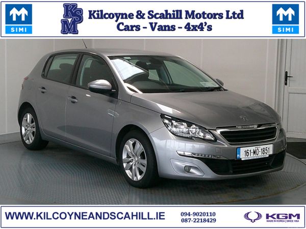 Peugeot 308 Hatchback, Diesel, 2016, Grey