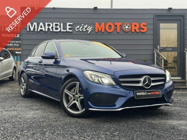 Mercedes-Benz C-Class Saloon, Diesel, 2018, Blue