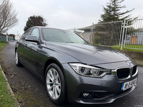 BMW 3-Series Saloon, Petrol, 2018, Grey