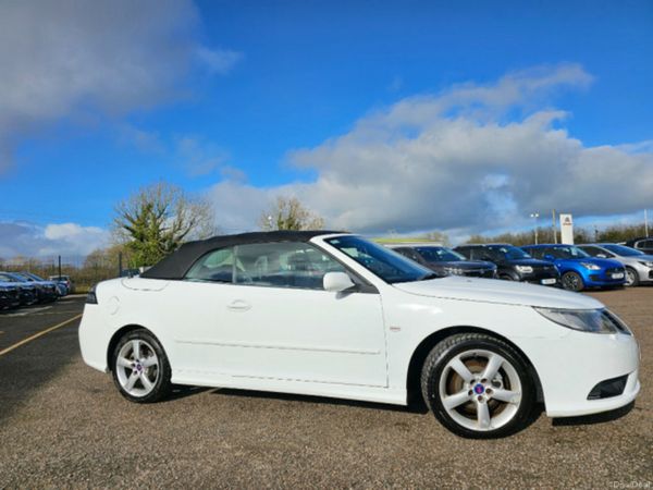 Saab 9-3 Convertible, Petrol, 2008, White