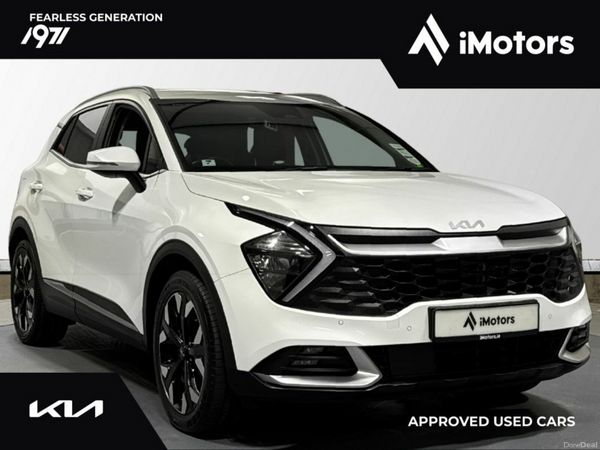 Kia Sportage SUV, Petrol Hybrid, 2023, White